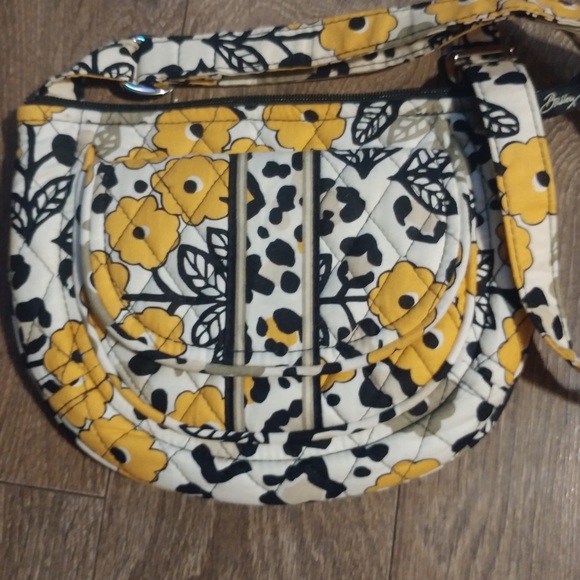 Vera Bradley Handbags - Cross body Lizzy Saddle Bag Vera Bradley Go Wild